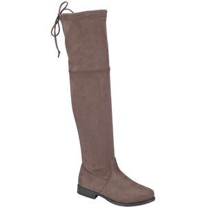 Taupe Thigh High Boots